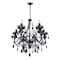 Cwi Lighting Keen 6 Light Up Chandelier With Black Finish 5095P22B-6 - alternate 2